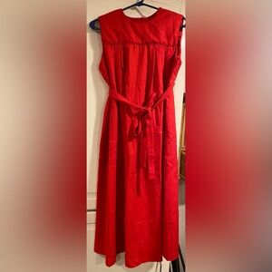 EUC precious cargo by Marilyn sue Elegant Red Sleeveless Dress size 6